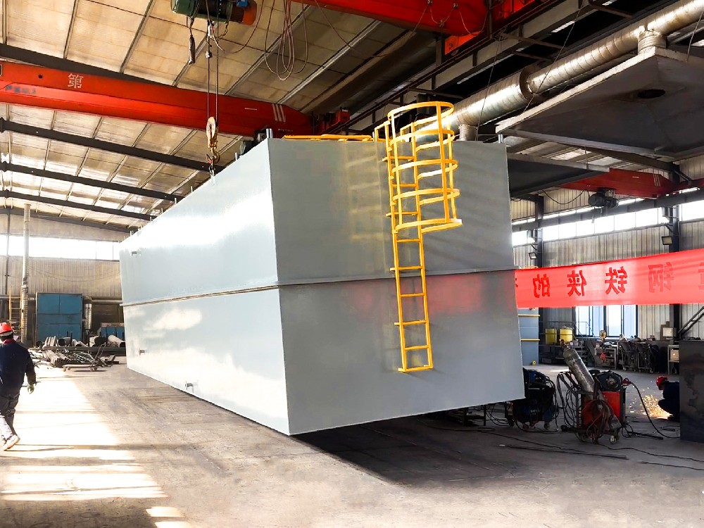 饮料厂加工废水处理中的溶气气浮机设备