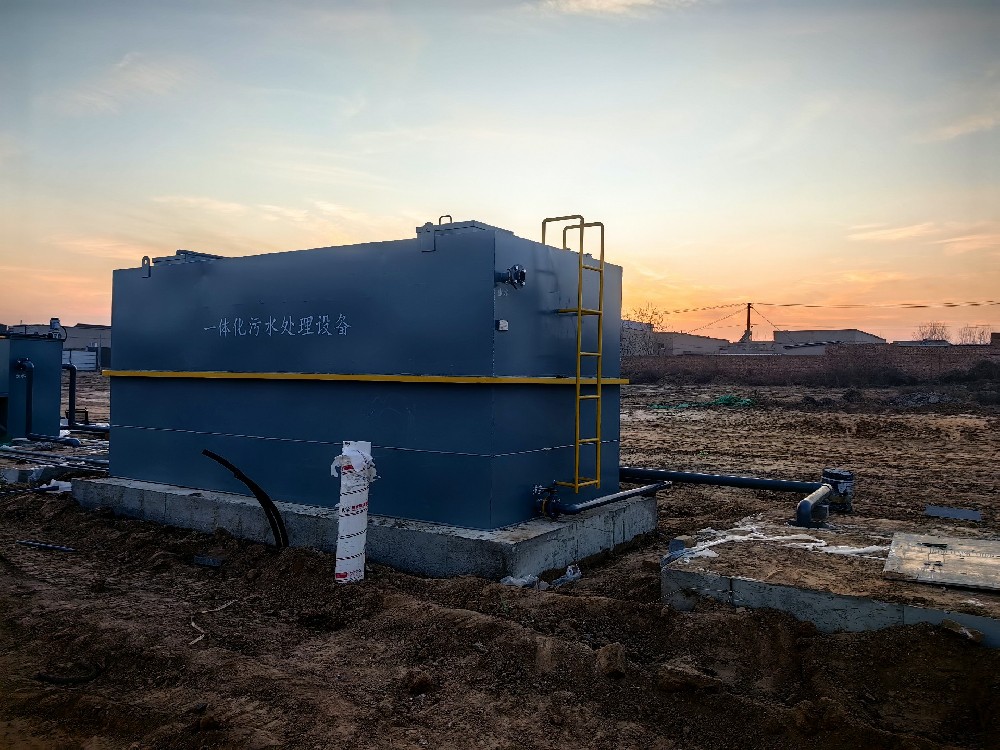 2024年12月22日河北衡水安平县2m³/h豆制品厂污水